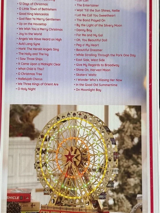Mr Christmas Grand Ferris Wheel 15 Gold Label LED 50 Songs Animated - Picture 8 of 16